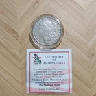 1879 Morgan Dollar Silver Coin $1 Certified by The Matthew Mint