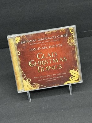 Glad Christmas Tidings with David Archuleta Mormon Tabernacle Choir (Cd, 2011)