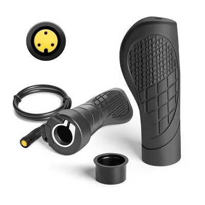 3 Pin Female Ebike Half-Twist Throttle for BAFANG BBS01B BBS02B BBSHD Mid Mot...