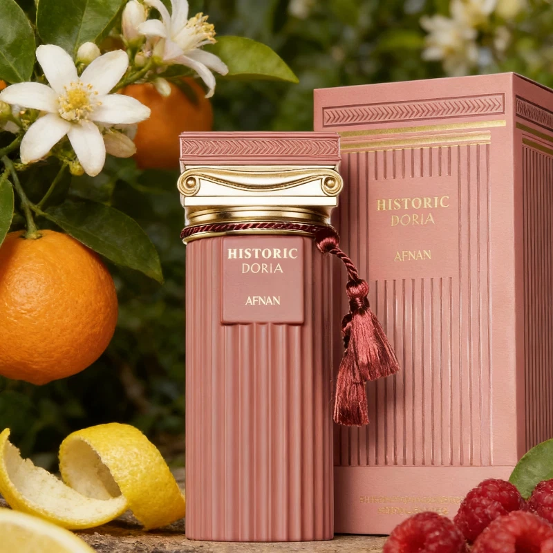 Afnan Unisex Historic Doria EDP Spray 3.4 OZ Fragancias Orientales. Foto 2 de 4