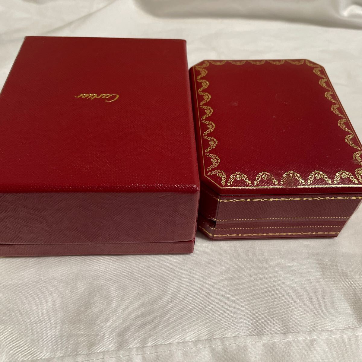 Cartier リングケース 2セット Cartier カルティエ リングケース 指輪ケース 指輪用 BOX 箱