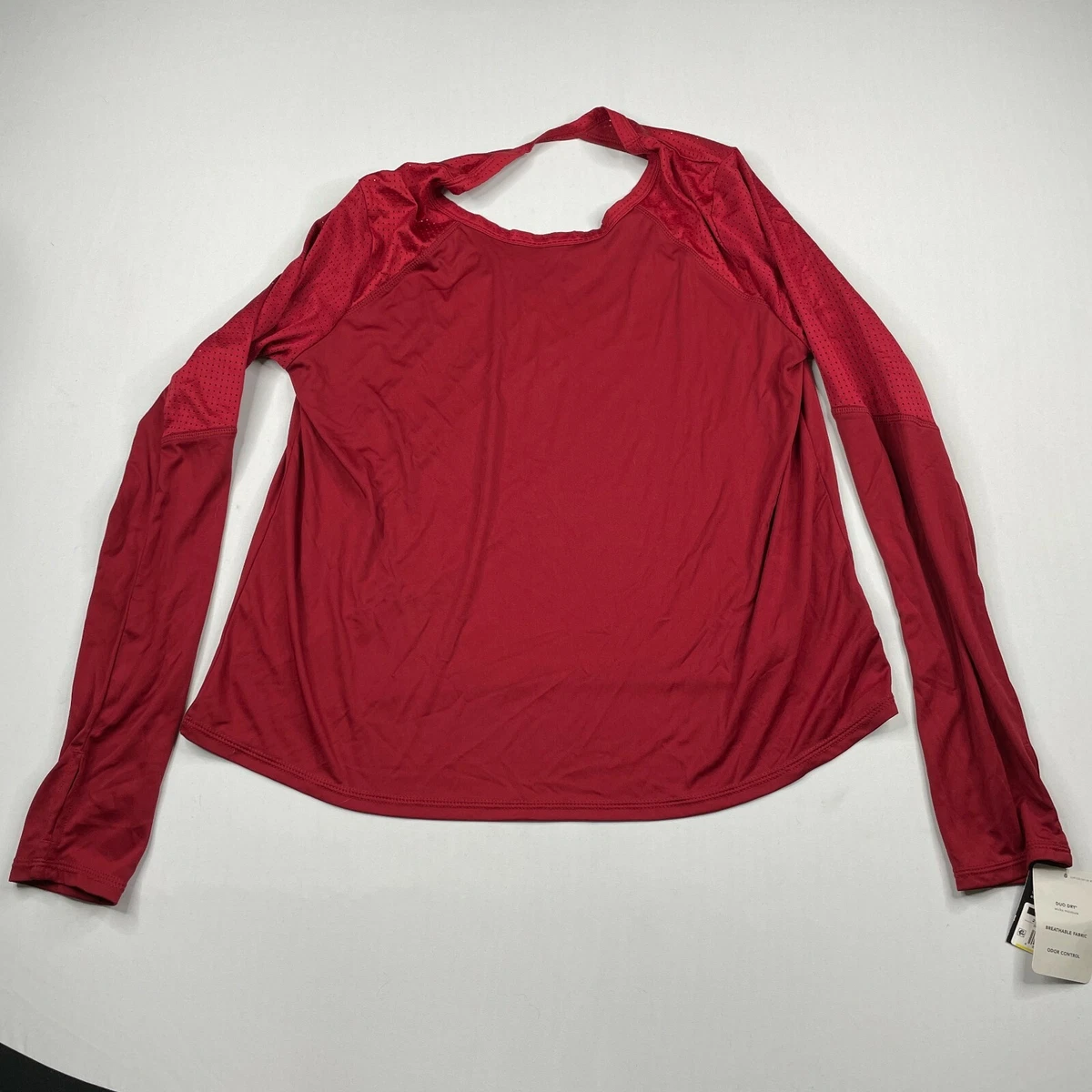Red champion long sleeve shirt womens sale