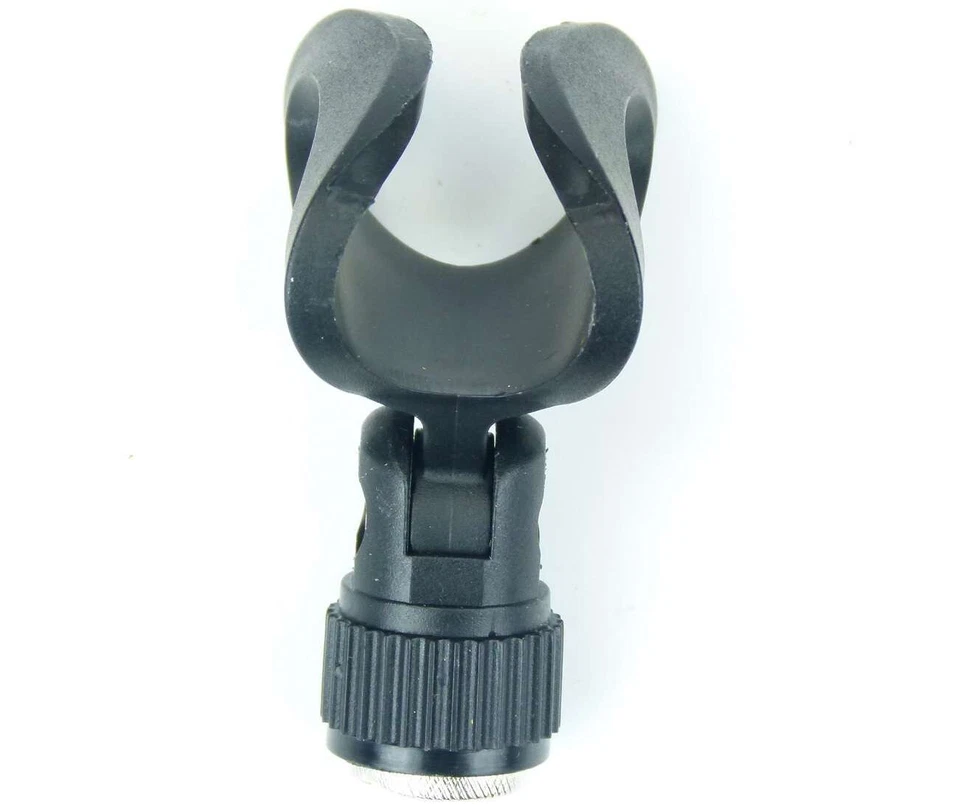 PACCS MHK03 Mikrofon Klemme Klammer Halter DJ Clip Clamp, Ø 25 - 30 mm 3/8" 5/8" - Bild 3 von 4