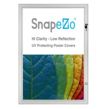 SnapeZo® Silver 16x20 Poster Case - 1.77" Profile