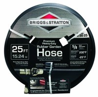Briggs And Stratton 8bs25 25-feet Premium Heavy-duty Rubber Garden Hose , New, F Briggs And Stratton 8bs25 25-feet Premium Heavy-duty Rubber Garden Hose , New, F