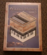 PRACTICA MUSICA Solo Version 3 music Software by ARS NOVA, Boxed w manual VTG