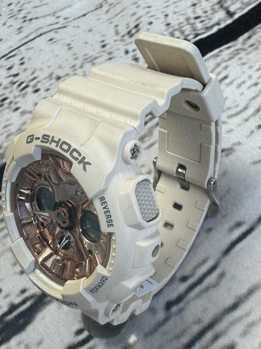 Casio GMAS120MF-7A2 (5518) G-Shock Analog/Digital Rose Gold 