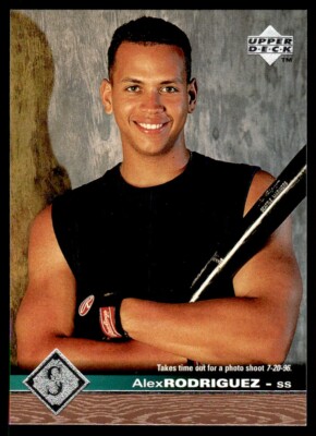 1997 Upper Deck Baseball Alex Rodriguez Seattle Mariners #500 NM