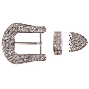 jeweled belt buckle
