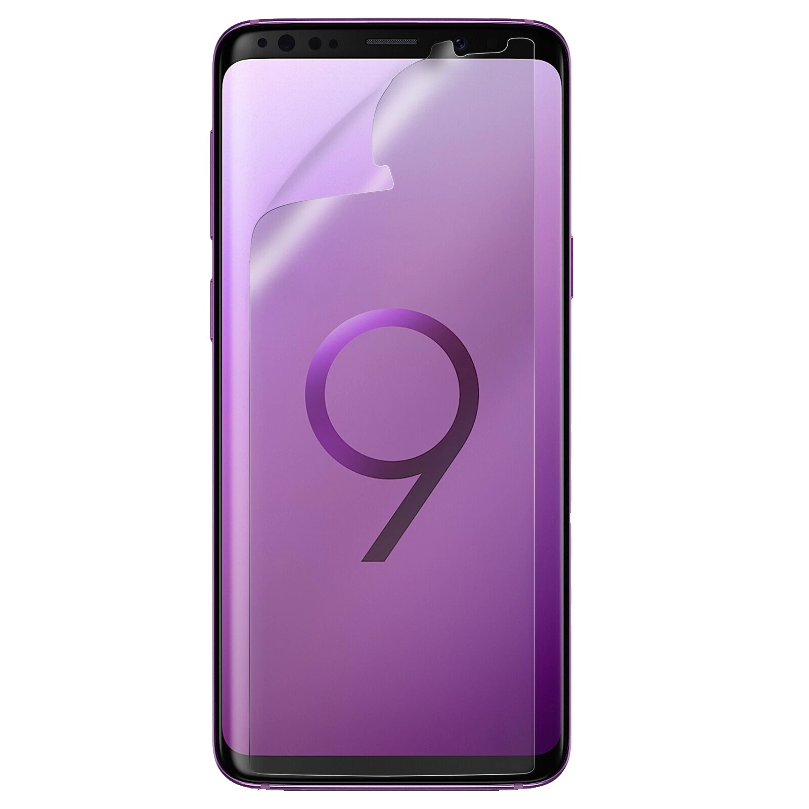 Teléfono celular de plástico protectores de pantalla para Samsung Galaxy S9