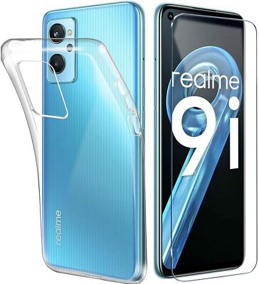 COVER CUSTODIA PER REALME C21 21 PELLICOLA IN VETRO TEMPERATO PROTEGGI DISPLAY - Foto 6