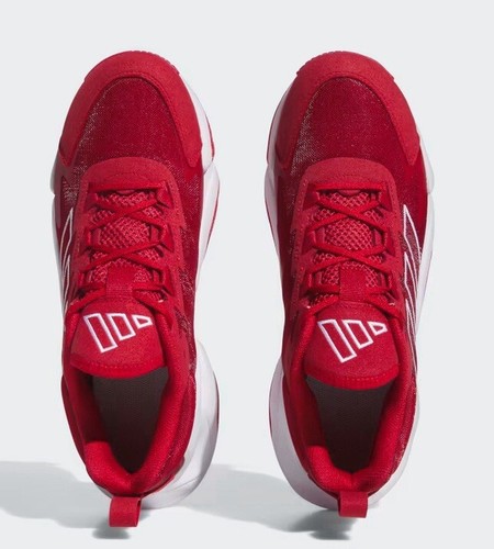 Adidas Impact FLX II IE9377 - rosso potenza 2/bianco da uomo taglia 10 nuovo con scatola - Foto 3 di 10