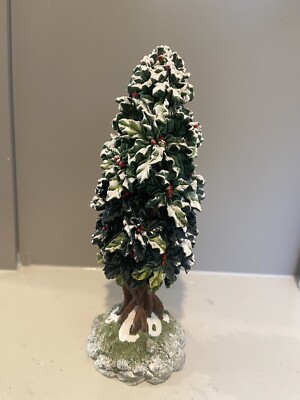 Dept. 56 Village Accessories  Holly Tree  #52630 MIB