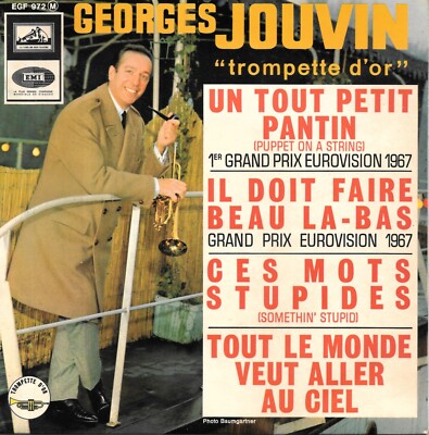 Georges Jouvin (Trompete): Un Tout Petit Pantin / Ces Mots Stupides +2 - 45t