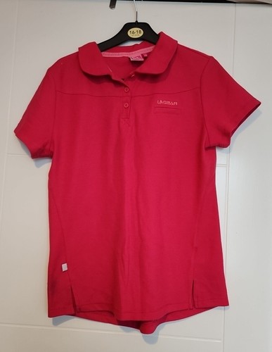 LA GEAR LADIES PINK SHORT SLEEVE GOLF SPORTS POLO SHIRT TSHIRT TOP 14