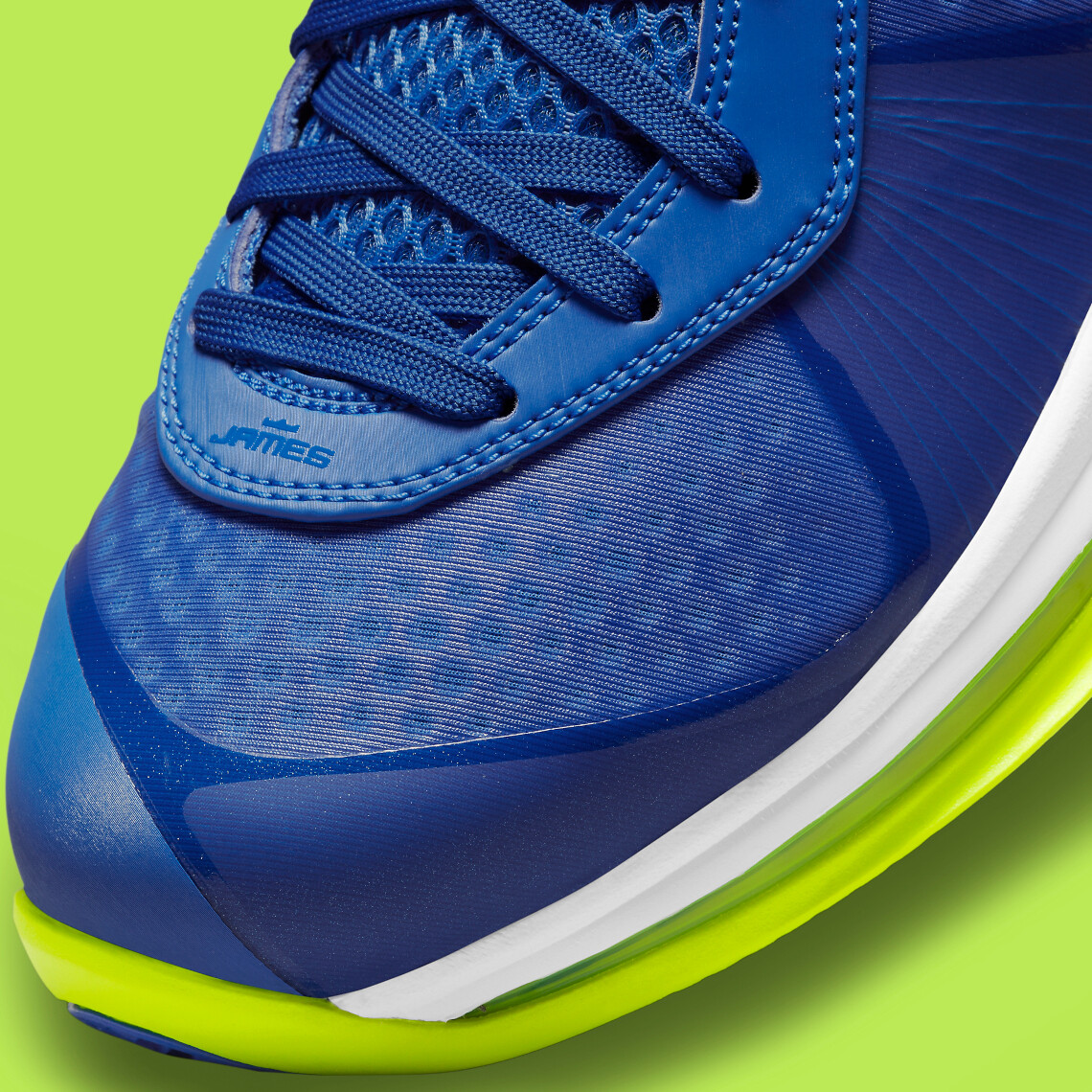 Nike LeBron James 8 V/2 Low QS Sprite Blue Volt Green DN1581-400