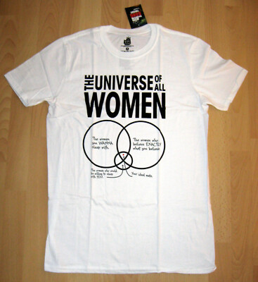 The Big Bang Theory Herren T-Shirt Gr. M, L, XL, XXL The Universe of All Women