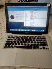 macbook pro 2012 13 inch i5 Intel core 2.5 8 GB RAM 500 GB hd apple
