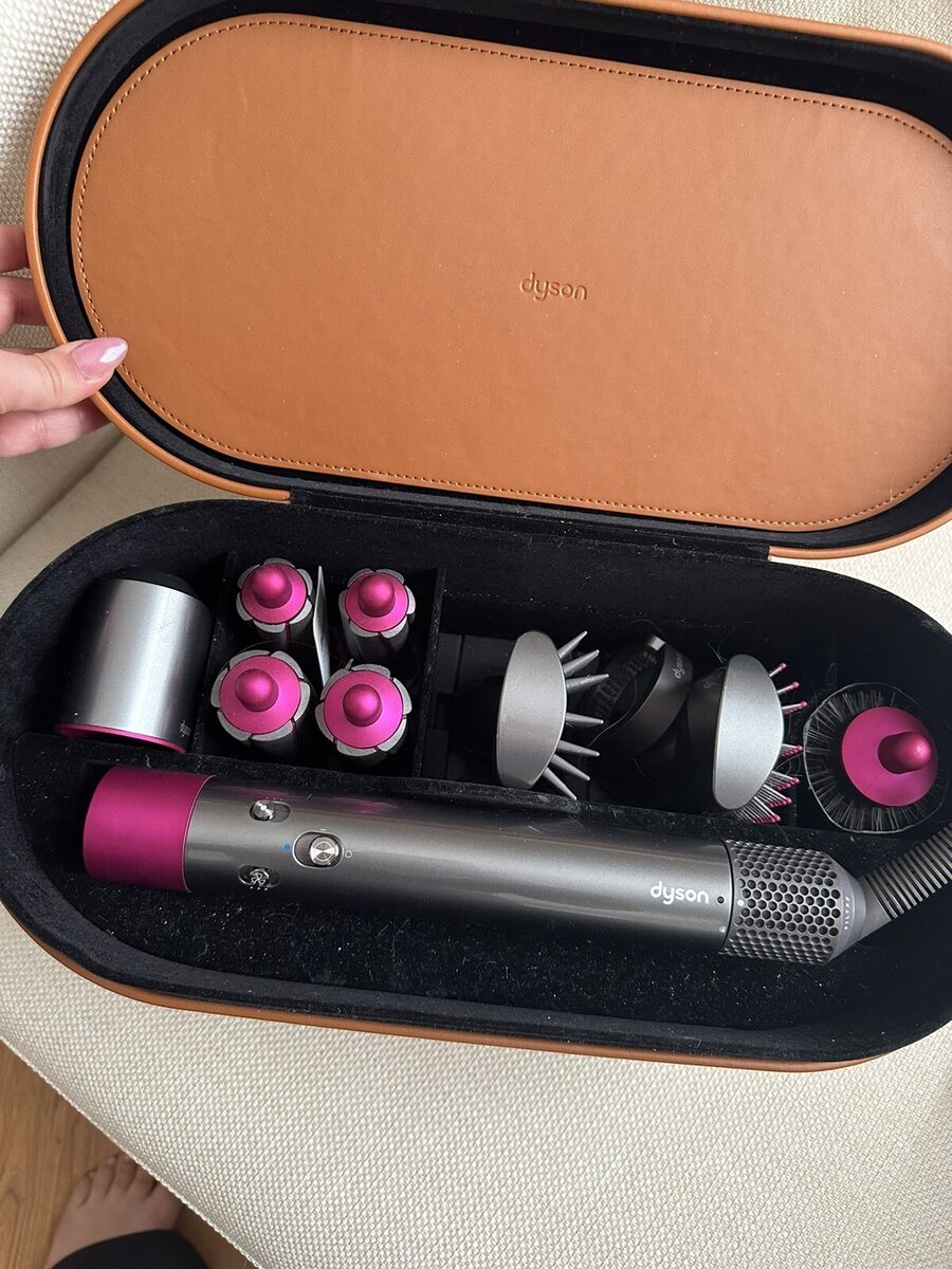 dyson airwrap complete pink and grey good condition and only dyson airwrap complete pink and grey good condition and only