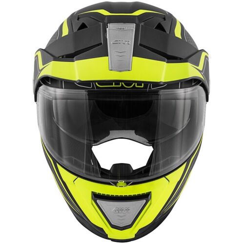 Helmet GIVI X33 Layers Matte Black Yellow Kawasaki Versys 300 650 1000 KLX  Klv