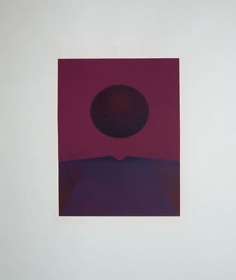 Fritz Ruoff /Serigrafie/ 120 Exemplare/handsigniert/ Konkrete Kunst/ 14 - Bild 1 von 3