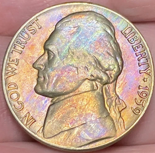 1959-D Jefferson Nickel — photo from another recent sale