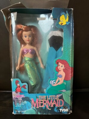 Vintage The Little Mermaid Ariel Doll by Tyco #1800 Disney