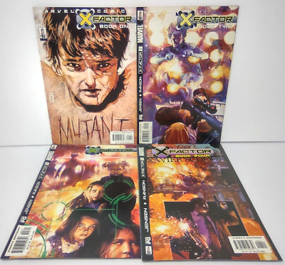 X-Factor Volume 2 Issues 1 2 3 4 Marvel Comics 2002 Limited Series