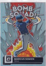 2022 Donruss #BS-4 Marcus Semien Bomb Squad Silver NM