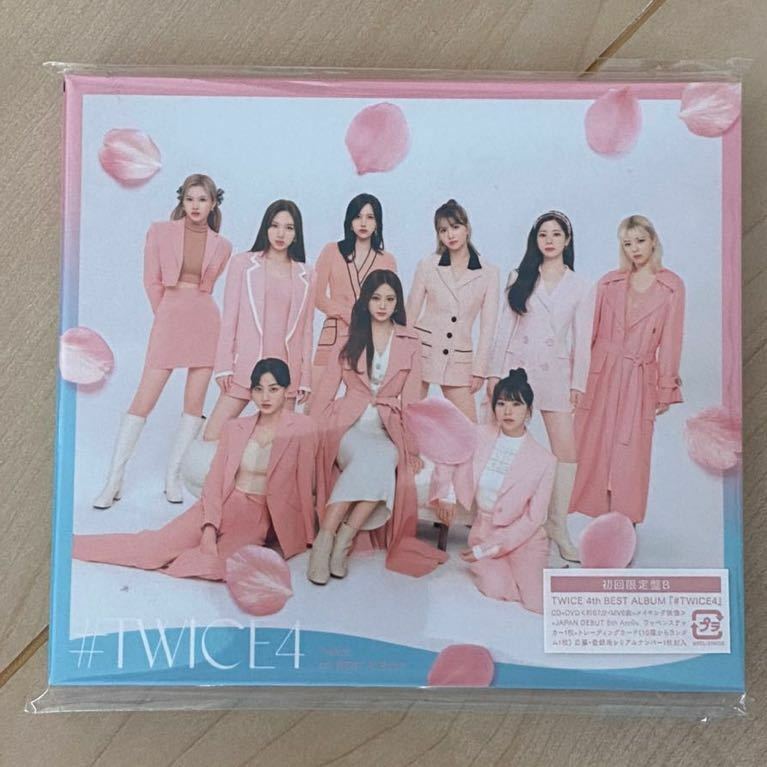 TWICE Japan 4th Best Album #TWICE4 Limited EditionTypeB CD DVD