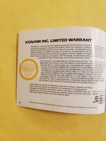Doble regate NES manual de instrucciones solamente