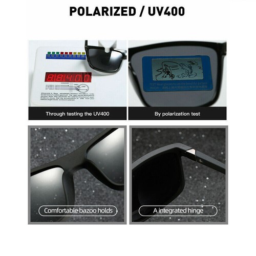 Polarized Sunglasses Mens New Style Driving Sport glasses black blue red UV + - Picture 13 of 31