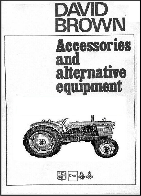 Manual Case (david Bown) 770 780 880 990 1200