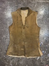 VINTAGE NATIVE AMERICAN BUCKSKIN SHIRT VEST AUTHENTIC RENAISSANCE FAIRE