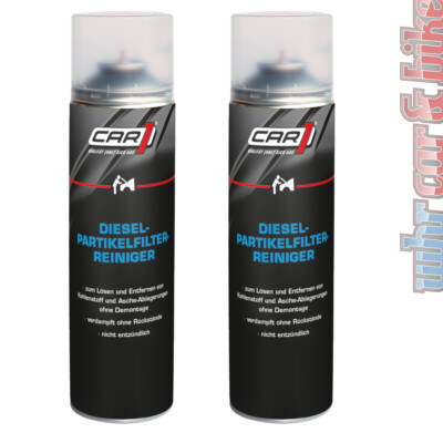 Dieselpartikelfilter Reiniger Rußpartikelfilter 2x 400ml Car1 DPF Regeneration