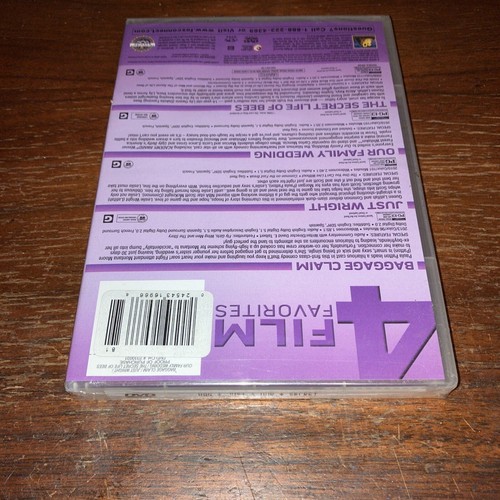 4 Film Favorites (Baggage Claim/Just Wright/Our Family Wedding/Life of Bees) NEW - Picture 7 of 8