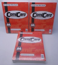 Lot of 3 ComiCare Comic Book Backing Boards 8 1/2" x 11" Total of 150 Supply 117