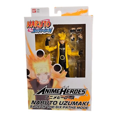 ANIME HEROES Naruto Figure With Accessories, 16 CM - Uzumaki Sage 