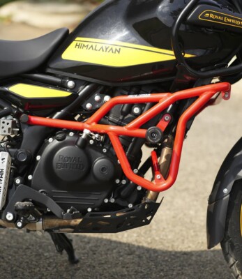 Passend Für Royal Enfield Neue Himalayan 450 ''Crash Motor Schutz, Rot''