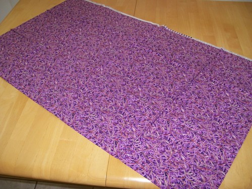 New Hoffman Fabrics Purple Blooming Beauties Cotton Material 1 Yard Quilting - Picture 5 of 7