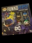 Funko Pop Funkoverse Strategy Game DC Batman Joker Harley Batgirl (New/Sealed)
