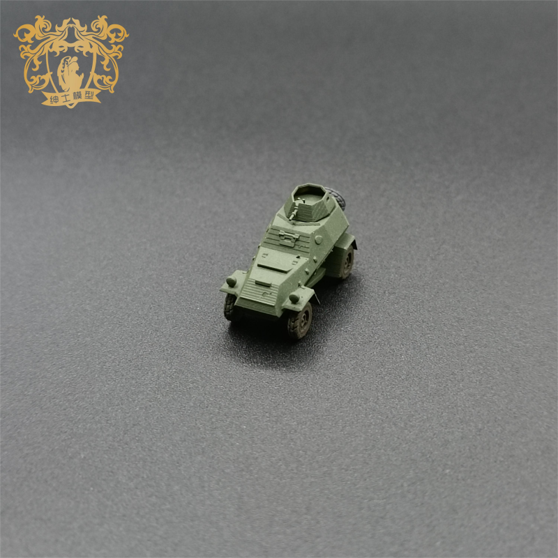 BA 64 Armored Vehicle 1/144 Scale Tank Model 3D painted  Model