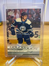 2024-25 Upper Deck Young Guns Clear Cut Luca Del Bel Belluz RC #214
