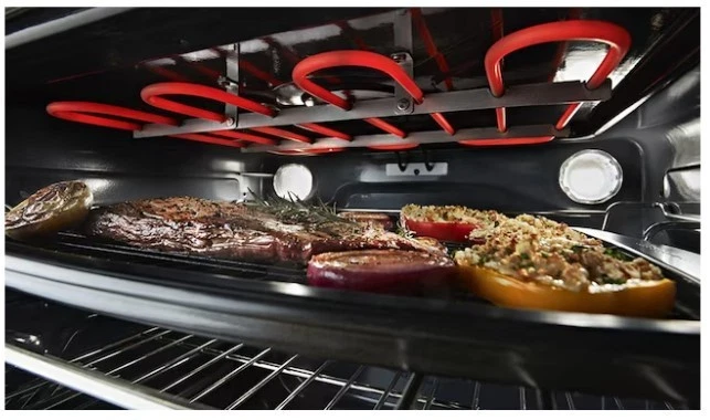 NUEVO KitchenAid 30 pulgadas deslizable 6,4 ft³ Cocina eléctrica ft - KSEG700EBS Foto 4 de 4