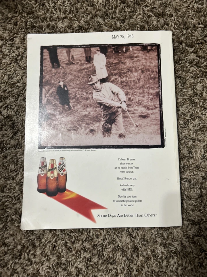 74th PGA CHAMPIONSHIP PROGRAM GOLF Bellerive CC St. Louis MO 1992  Foto 3 de 4