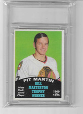Pit Martin Bill Masterton Trophy Winner 1970-71 Excellent Condition !!