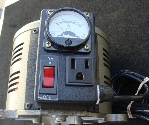 Tenma Variable Auto Transformer. Input: 117V, Output: 0-130V - Picture 3 of 6