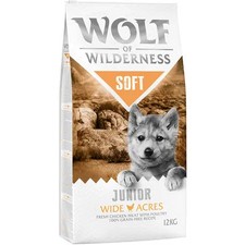 Wolf of Wilderness | Soft | Junior | Wide Acres | 12kg 3.67 per kilo
