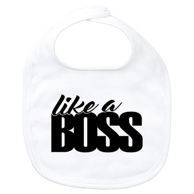 Baby Lätzchen like a Boss Spruch Geschenkidee like a Boss Geschenk Präsent Mitbr