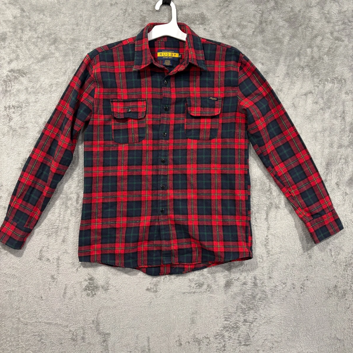 ralph lauren rugby flannel products for sale | eBay